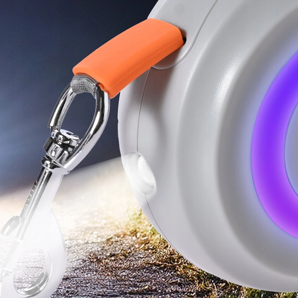 Extralink Pupilplanet | Pavadėlis automatinė | 5m LED su šoninis apšvietimas