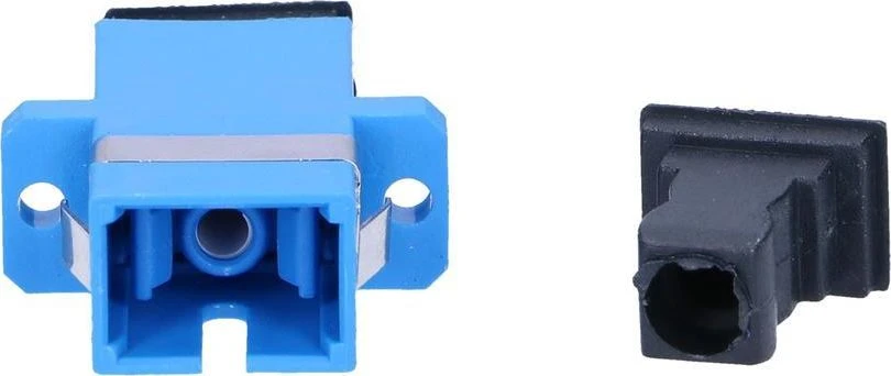Extralink SC/UPC Adapteris, Single Mode, Simplex, Mėlyna