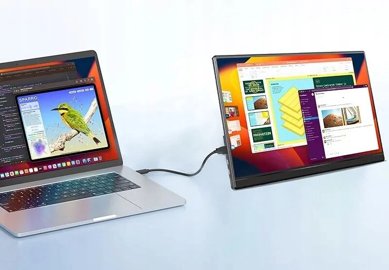 Extralink „Smart Life S15 14“ | Nešiojamas monitorius nešiojamiesiems kompiuteriams, telefonams ir žaidimų konsolėms | USB-C / „micro-HDMI“