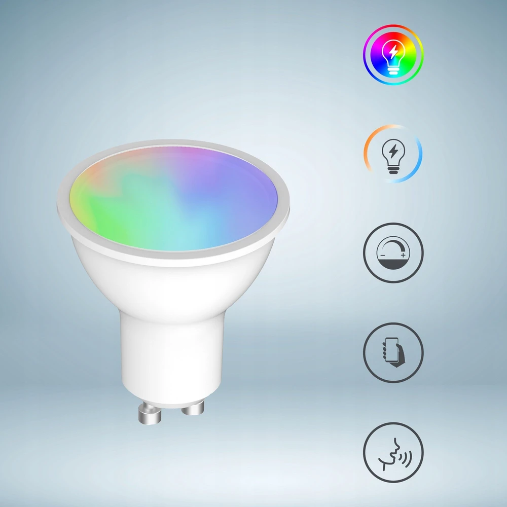 Extralink Smartlife | LED lemputė | GU10 G10 2700-6500K WiFi 220-240V