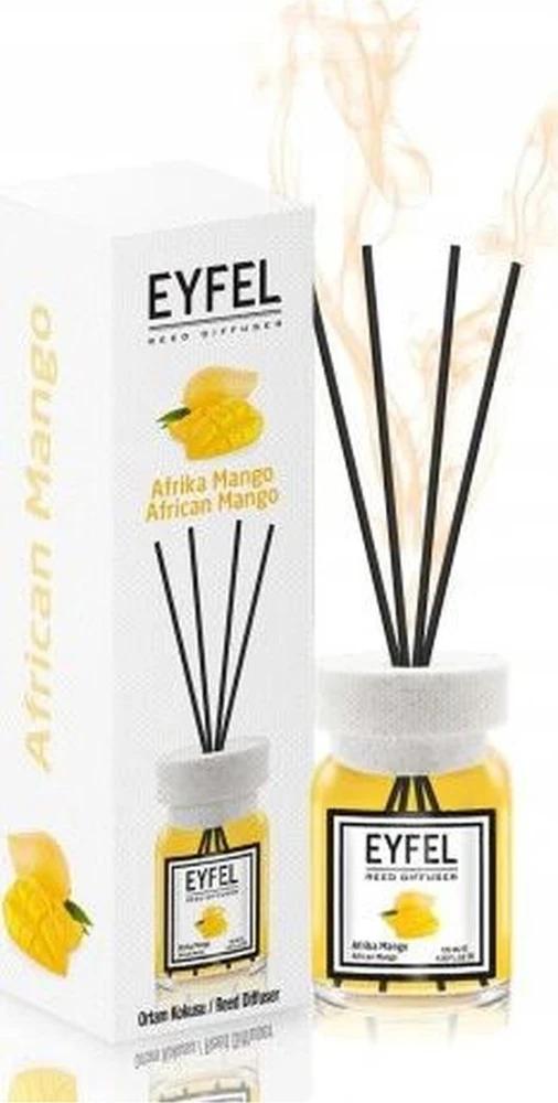 Eyfel namų kvapas su lazdelėmis "AFRIKIETIŠKAS MANGAS 120 ml."
