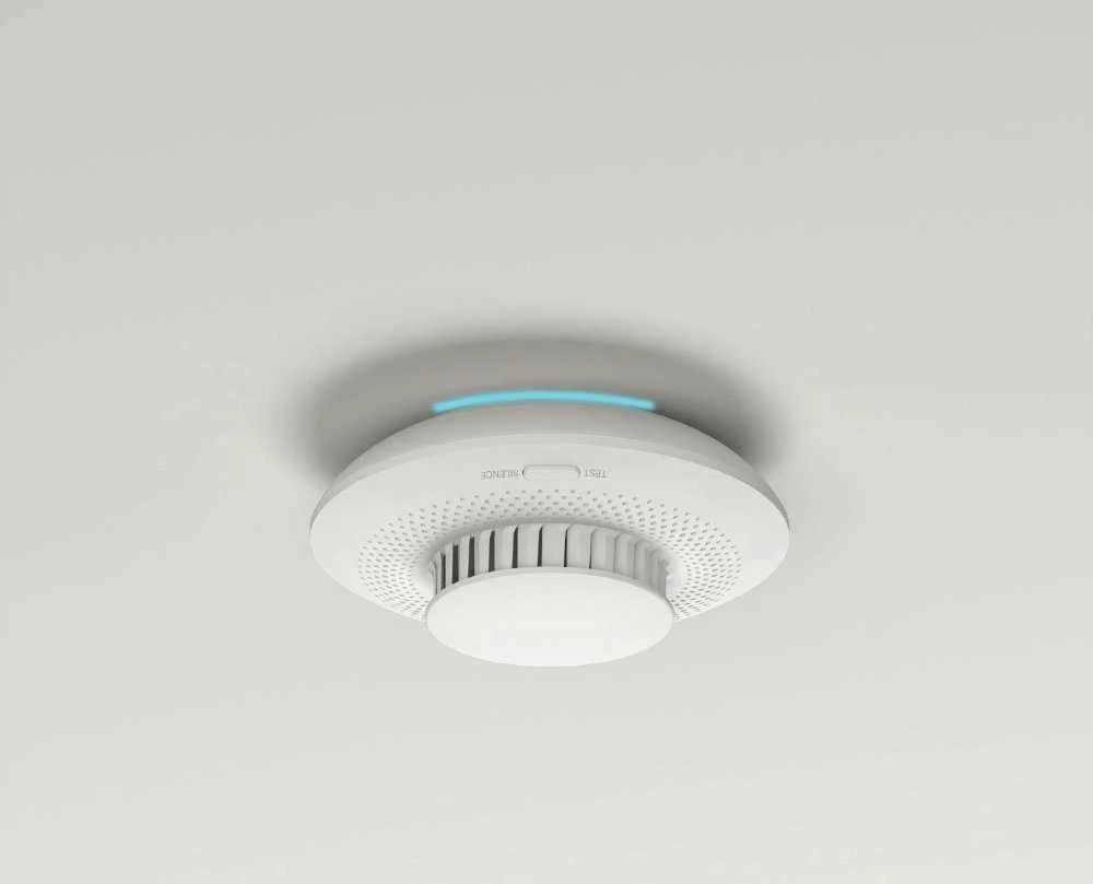 EZVIZ Wireless Smoke Sensor, Baltas | CST4C