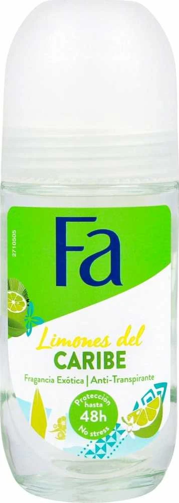 Fa Lemons Of Caribbean rutulinis dezodorantas 50 ml
