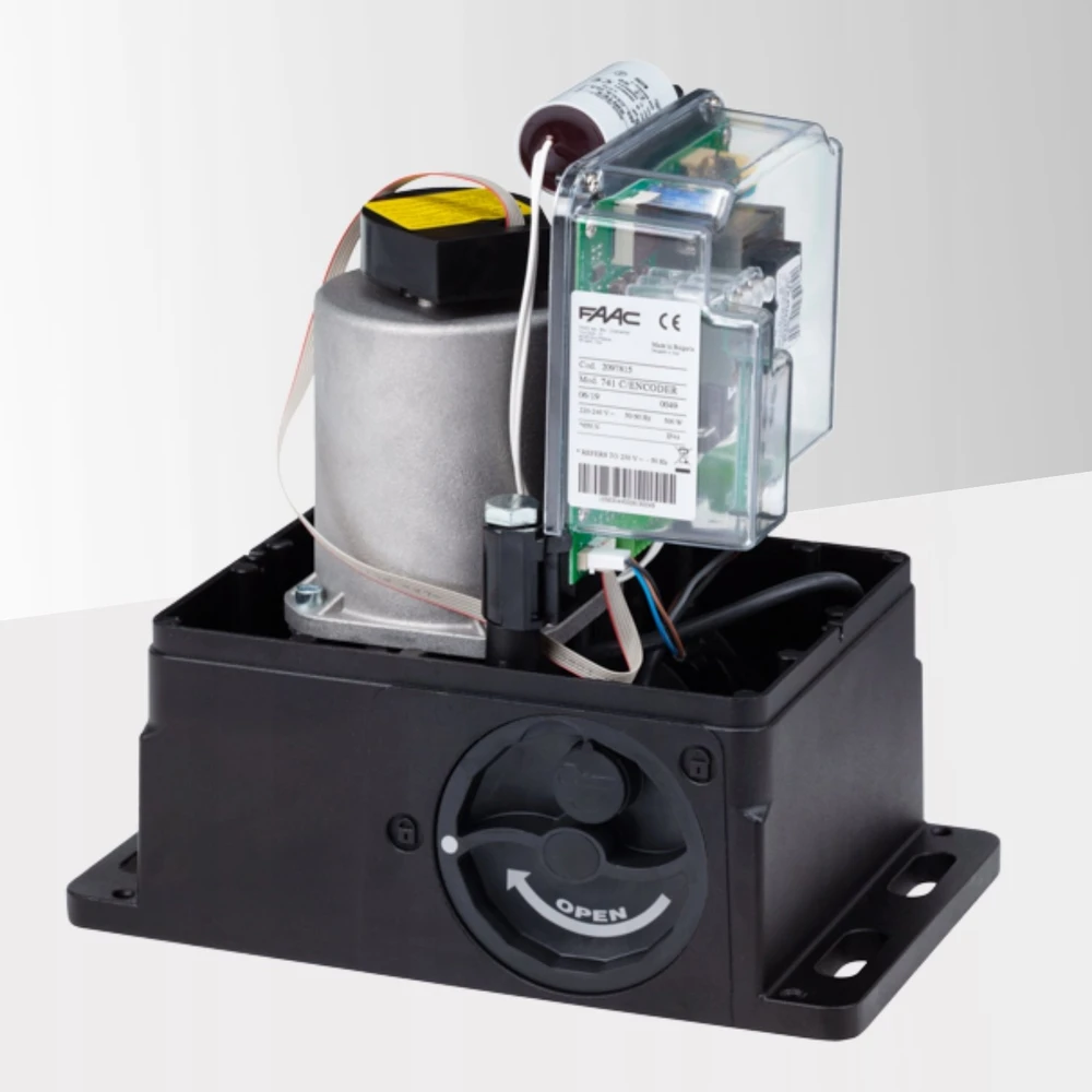 Delta 2 SMART komplektas – FAAC 740 (Wi-Fi+LAN+BLE) 500 kg stumdomiems vartams