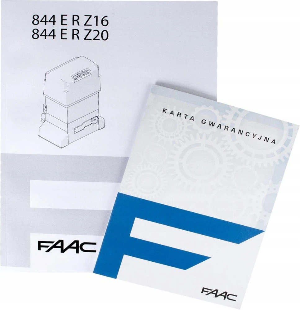 FAAC 844 komplektas stumdomiems vartams iki 1800 kg