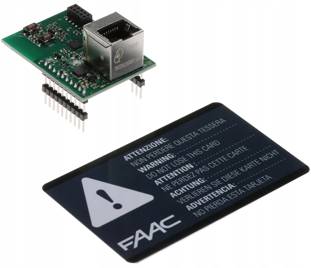 FAAC-DELTA-2-SMART-FDS-LAN/KIT STUMDOMŲ VARTŲ VALDIKLIS SU „Wi-Fi“ – PRADINIŲJŲ RINKINYS
