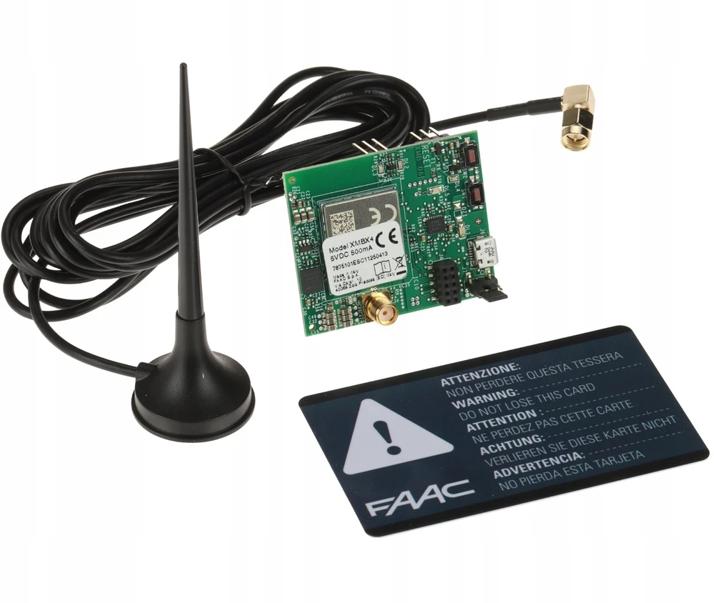 FAAC-DELTA-3-SMART-FDS-LAN/KIT „Wi-Fi“ stumdomųjų vartų pavaros rinkinys – pradedančiųjų komplektas