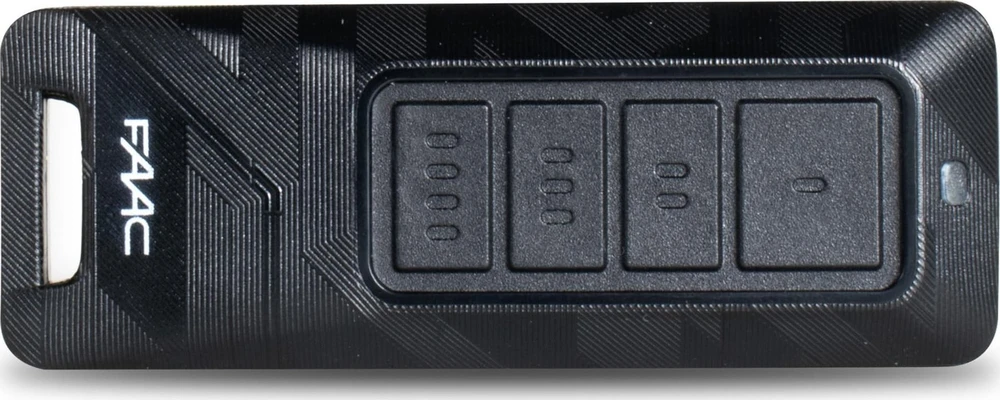 4 KANALŲ NUOTOLINIS VALDYMO MINI PULTAS FAAC-XT4-FDS-BD FAAC