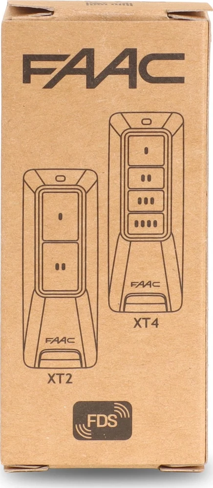 4 KANALŲ NUOTOLINIS VALDYMO MINI PULTAS FAAC-XT4-FDS-BD FAAC