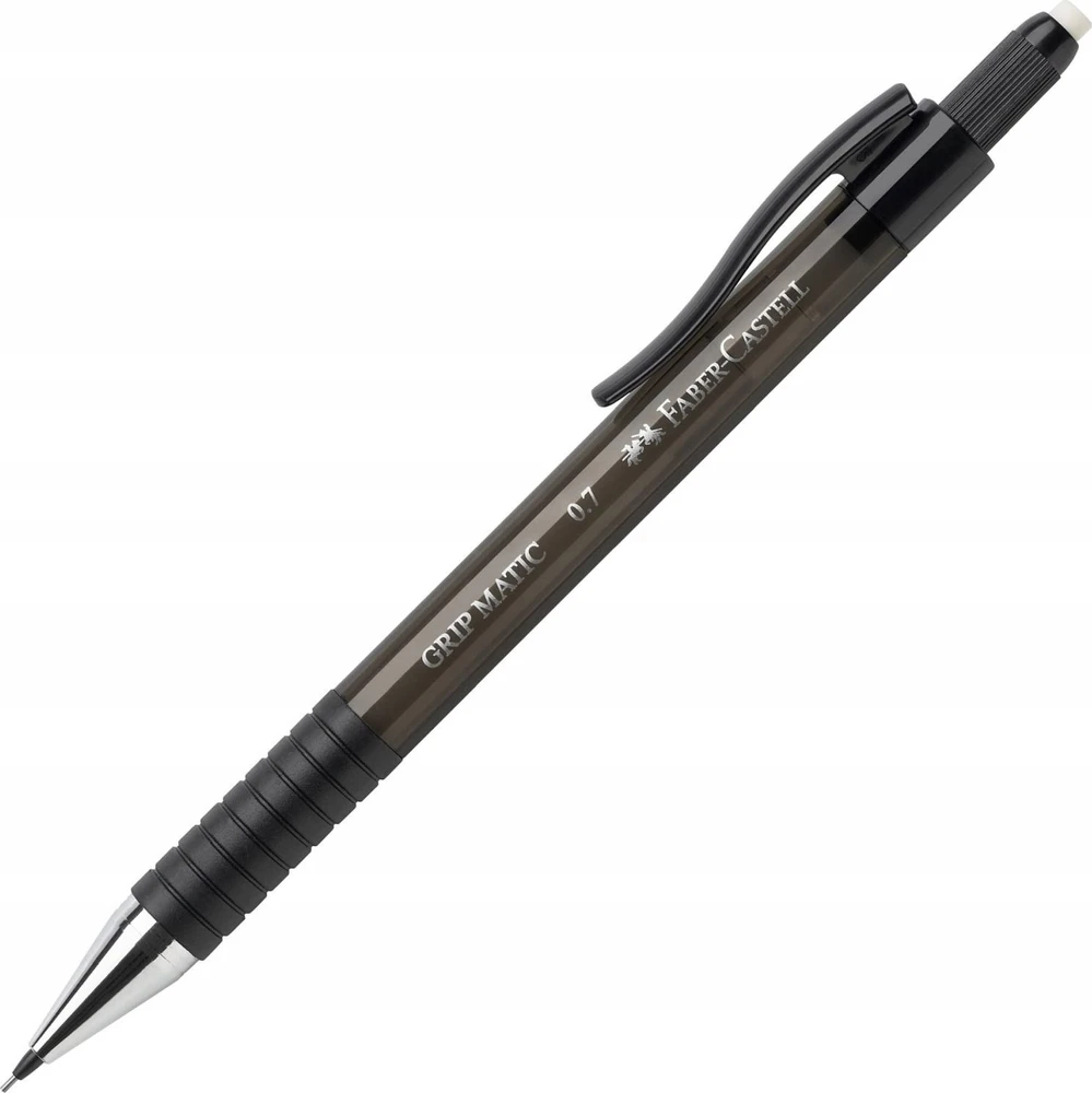 Automatinis pieštukas Faber-Castell Grip-Matic, 0,7mm juodos spalvos