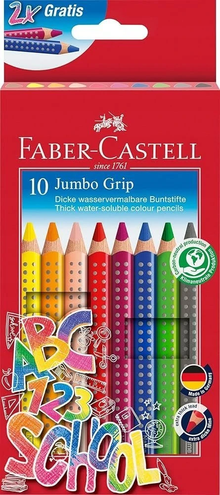 Faber-Castell Faber-Castell 280922 vaškinė kreidelė 10 vnt.