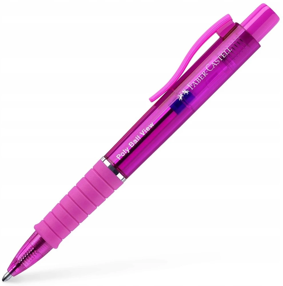 Tušinukas Faber-Castell Poly Ball View Electric Fuchsia