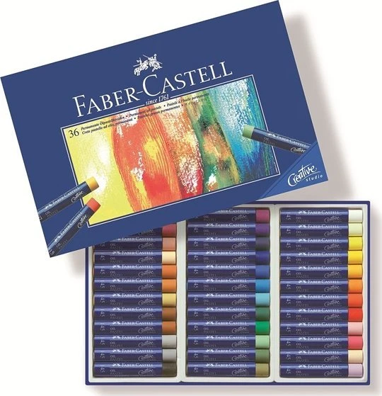 Faber-Castell FABER-CASTELL Ölpastellkreiden 36er Kartonetui 2 Stk