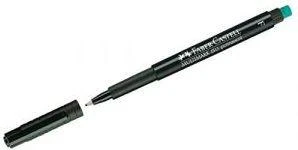 Žymeklis permanentinis Faber-Castell 1513 F, 0.6 mm, juodas 1213-046