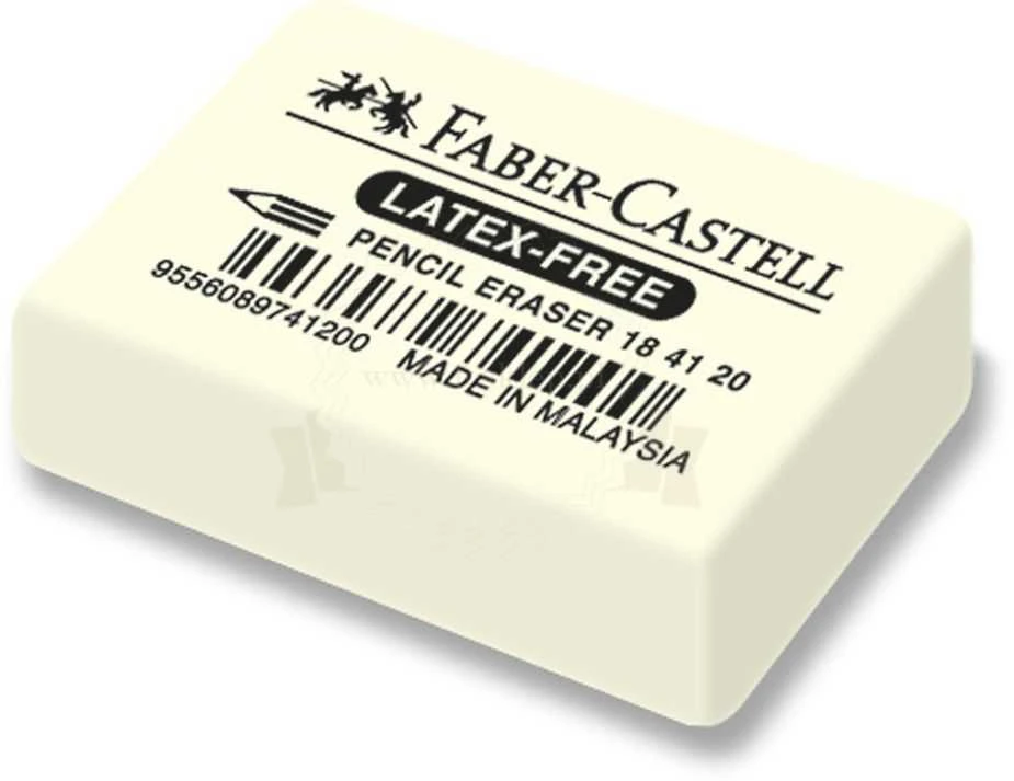 Trintukas Faber-Castell Latex Free, 40x10mm, pieštukams