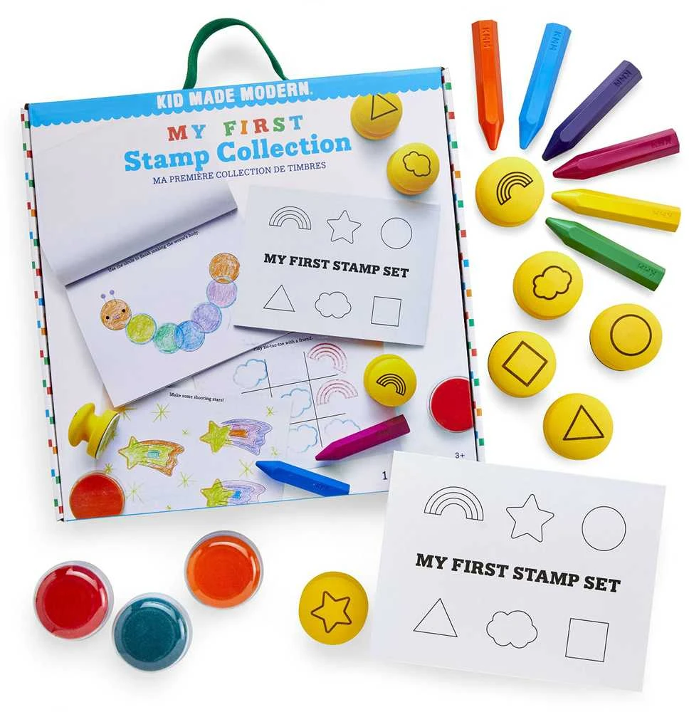 Faber-Castell Kid sukūrė modernią mano pirmąją pašto ženklų kolekciją