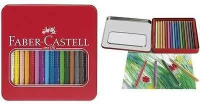Spalvoti akvareliniai pieštukai Faber-Castell Grip Jumbo, 16 spalvų