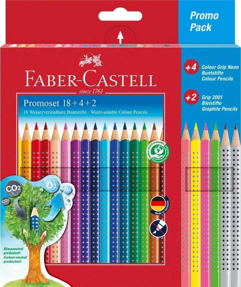 Faber-Castell - Reklaminis rinkinys spalvotiems rašikliams (18+4+2 vnt.) (201540)