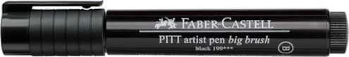 Rašiklis piešimui Faber-Castell PITT Artist Pen B, #199 Juodas