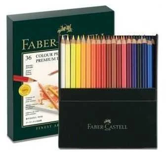Spalvoti pieštukai Faber-Castell Polychromos, 36 spalvų