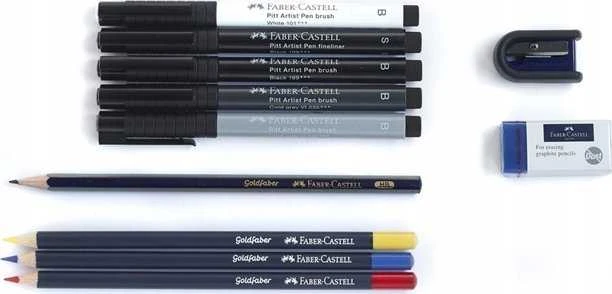 Rinkinys Faber-Castell Pitt, 11 spalvų