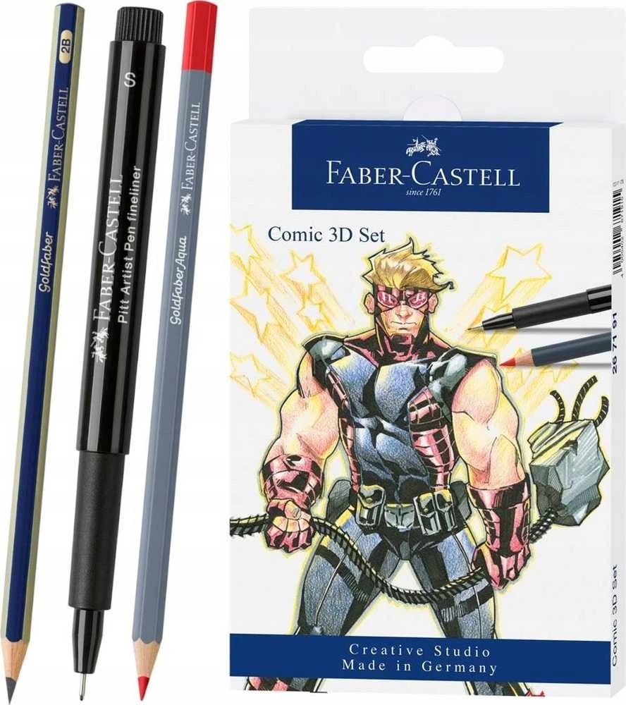 Rinkinys Faber-Castell Pitt, 11 spalvų