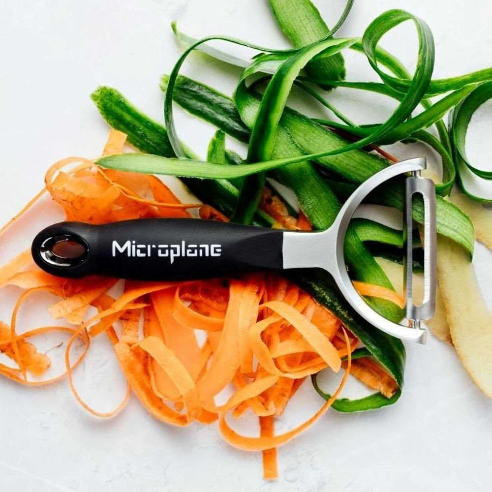 Microplane Specializuotas daržovių skustukas Y formos, tiesus