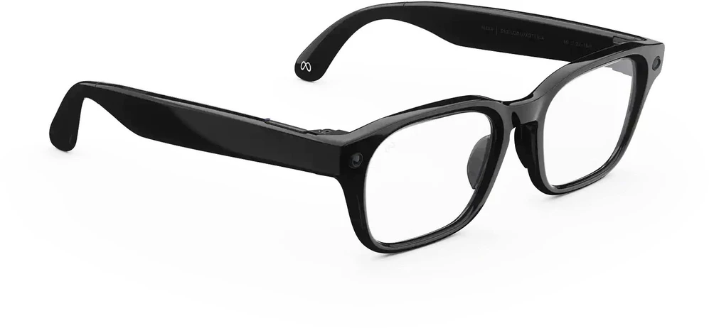 Meta Ray-Ban AI akiniai Adventurer, Classic juodi/permatomi