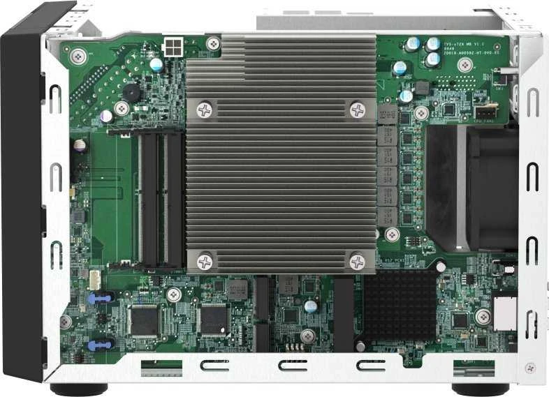 Serveris QNAP TVS-h874 NAS Tower Intel® CoreTM i7 32 GB DDR4 0 TB QuTS Hero Juodas