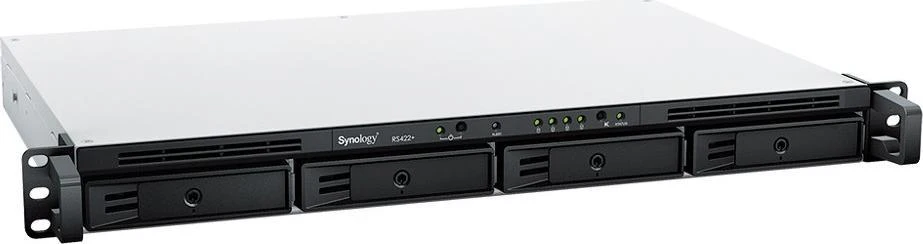 Serveris Synology Sinologija | RS422+ | Iki 4 HDD / SSD karšto pakeitimo | AMD Ryzen | Ryzen R1600 | Procesoriaus dažnis 2,6 GHz | 2 GB | DDR4