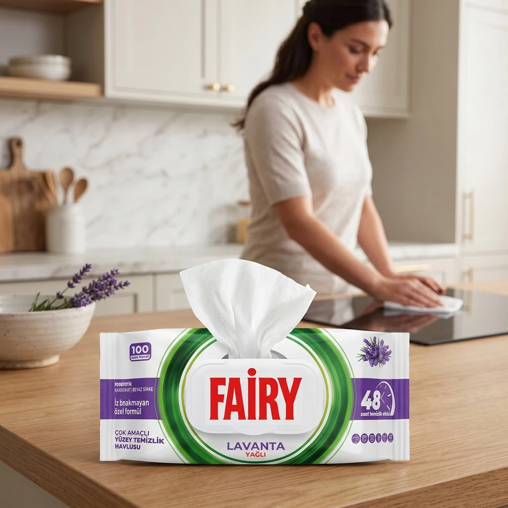 FAIRY servetėlės - levanda 100vnt