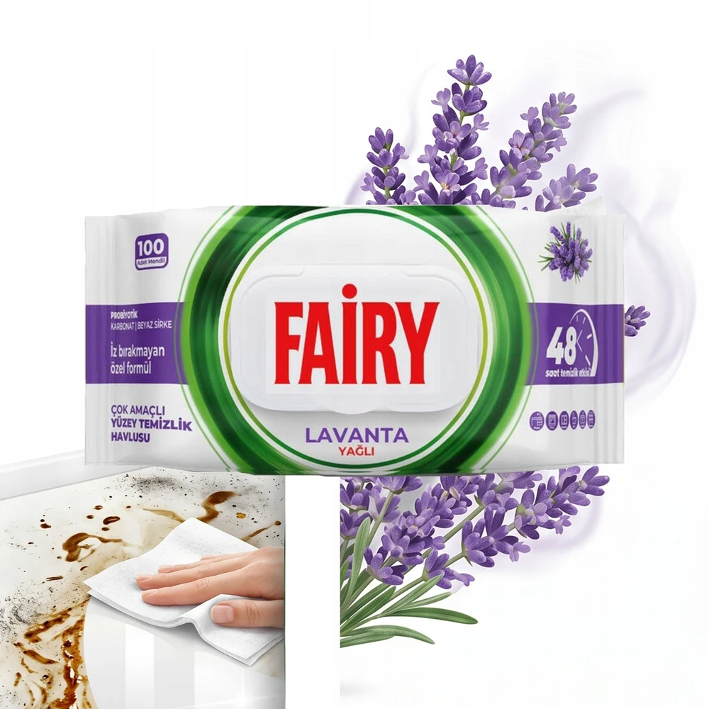 FAIRY servetėlės - levanda 100vnt