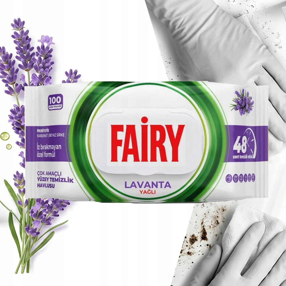 FAIRY servetėlės - levanda 100vnt