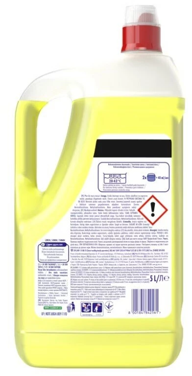 Indų ploviklis Fairy Lemon, 5 l
