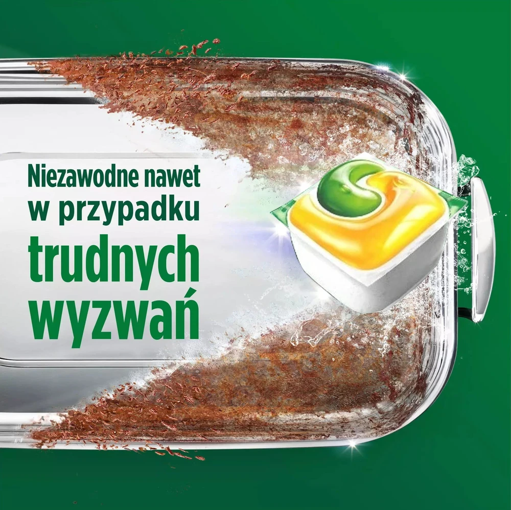 Indaplovių tabletės Fairy Platinum All In One Lemon, 100 vnt., citrinų kvapo