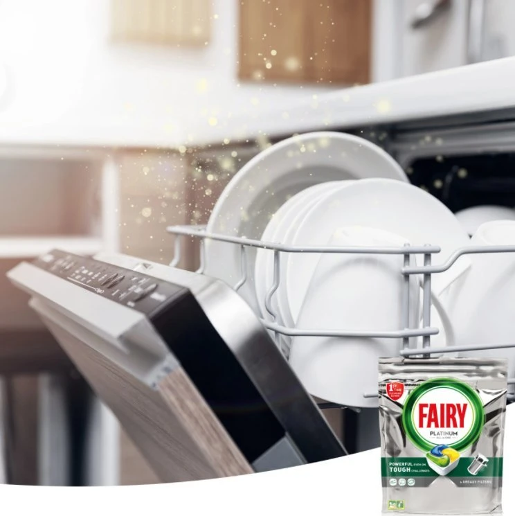 Indaplovių tabletės Fairy Platinum, 81 vnt.