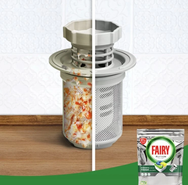 Indaplovių tabletės Fairy Platinum, 81 vnt.