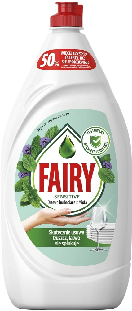 Indų ploviklis Fairy Sensitive Tea Tree, 1.350 l