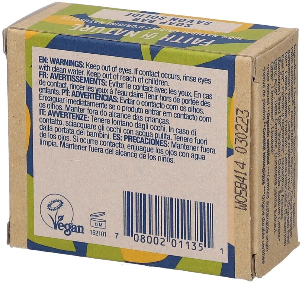 Muilas Greipfrutas, Faith In Nature, 100g