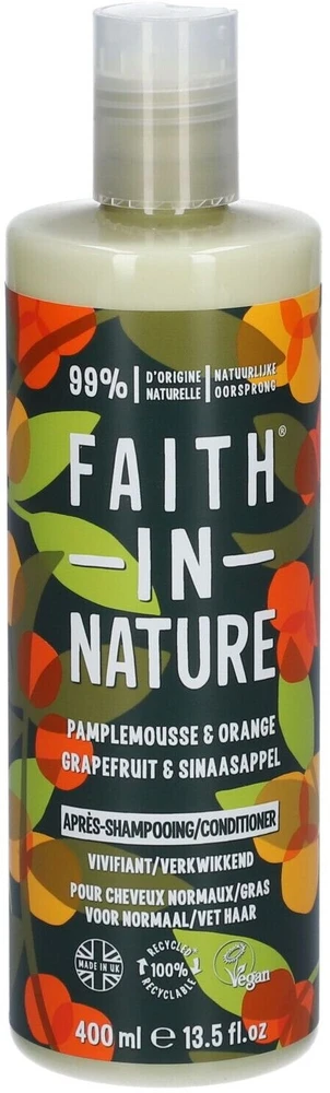 FAITH IN Nature kondicionierius Grapefruit Oranžinis, 400ml