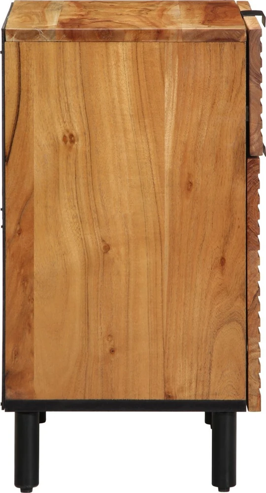 Lovos spintelė Ruda 50 x 33 x 60 cm Kietos akacijos mediena