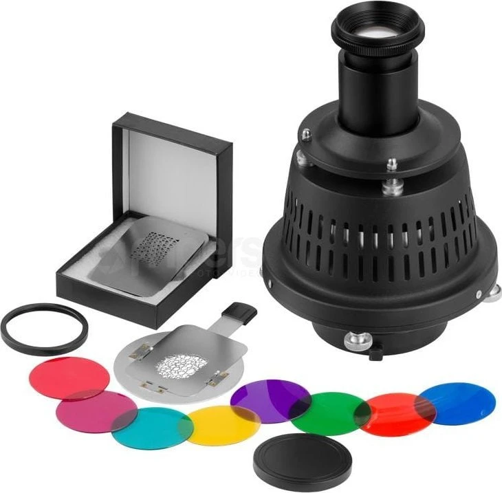Falcon Eye Falcon FTA-OST3 Bowens Snoot, su priartinimu ir filtrais