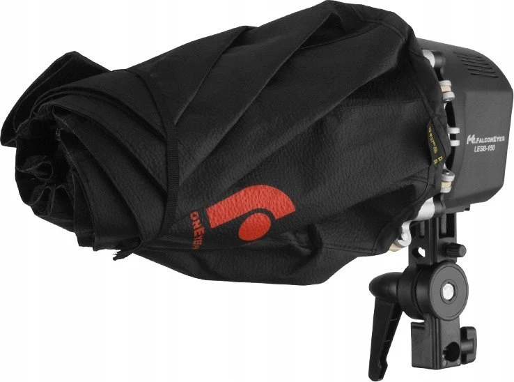 Falcon Eye studijos lemputė FalconEyes LESB-150 LED lemputė su Octa 70cm minkštu dėžute