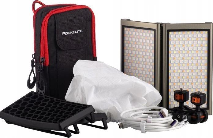 Falcon Eye Studio Light LED lempa FalconEyes F7 Fold 2500-9000K, RGB