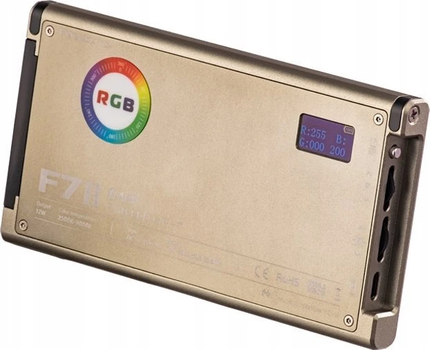 Falcon Eye Studio Light LED lempa FalconEyes F7 II 2500-9000K, RGB