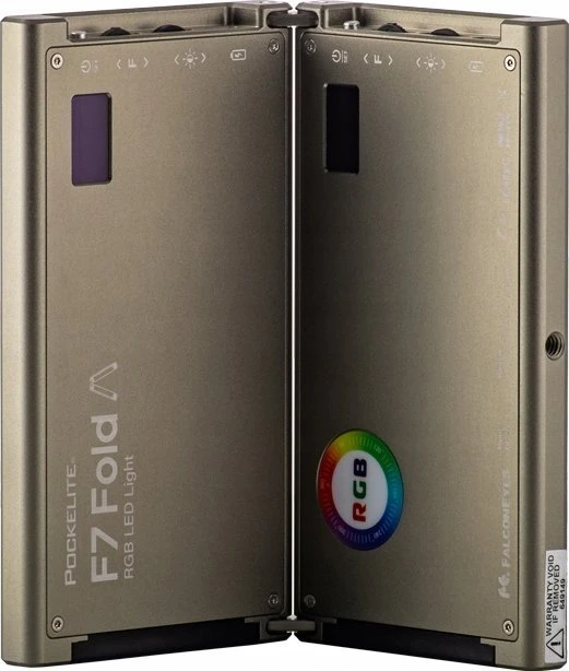 Falcon Eye Studio Light LED lempa FalconEyes F7 Fold 2500-9000K, RGB