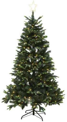 Falk Choinka sztuczna PE/PVC 'LIFA', Klasa A+, 260x170 cm m/LED og stjerne NORDIC WINTER (780-238)