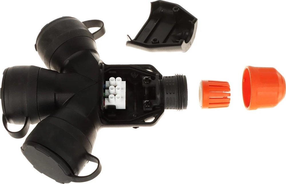 Elektro Plast TRIGUBAS MOBILUSIS LIZDAS XF188S-EPN 250 V 16 A Famatel