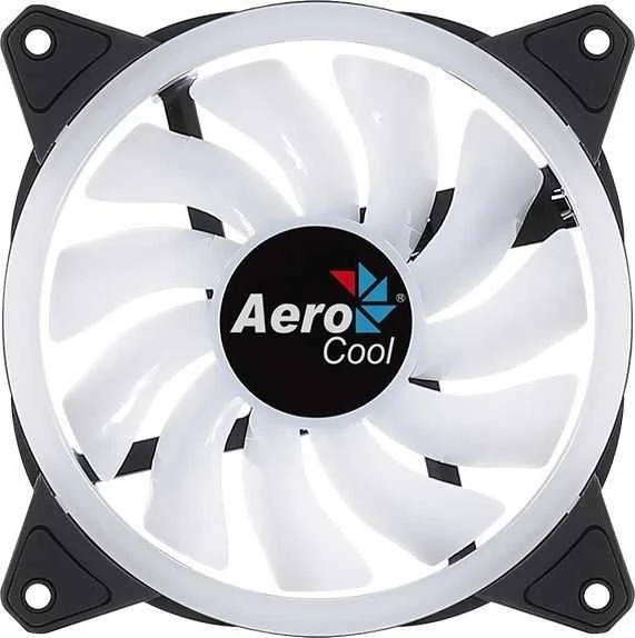 Aerocool Duo 14 Kompiuterio korpusui Ventiliatorius 14 cm Juoda