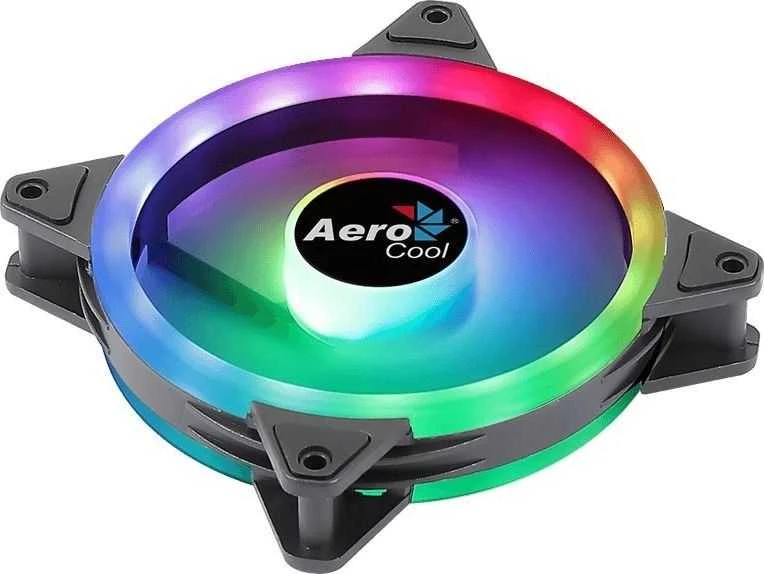 Aerocool Duo 14 Kompiuterio korpusui Ventiliatorius 14 cm Juoda